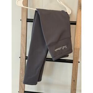 Women's Soft Clouds Gray Leggings M